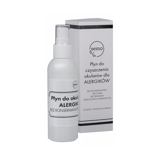 Płyn do czyszczenia okularów dla alergików [100 ml]